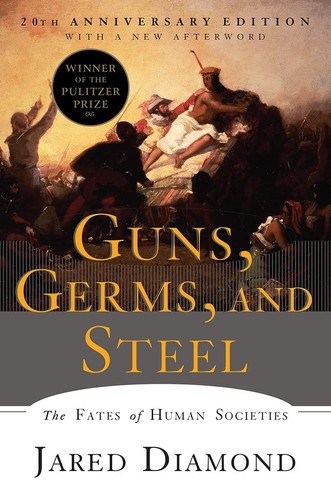 Cover of Guns, Germs, and Steel by Jared Diamond