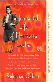 Cover of The Immortal Life of Henrietta Lacks by Rebecca Skloot