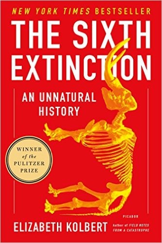 Cover of The Sixth Extinction by Elizabeth Kolbert